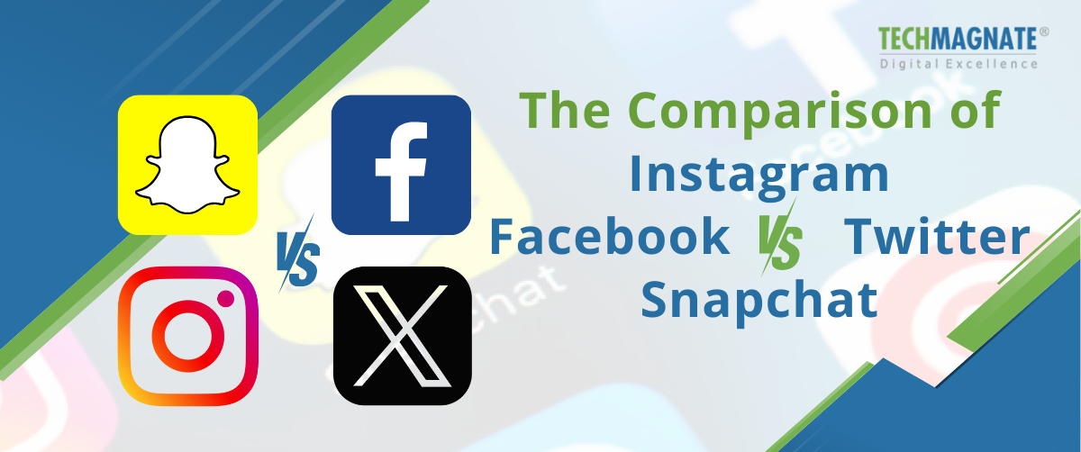 The Comparison of Instagram Facebook Twitter Snapchat