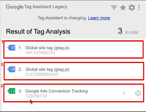 Tag Assistant (by Google): Troubleshoot tags on a website, with a specific focus on Google Analytics and other tracking tags